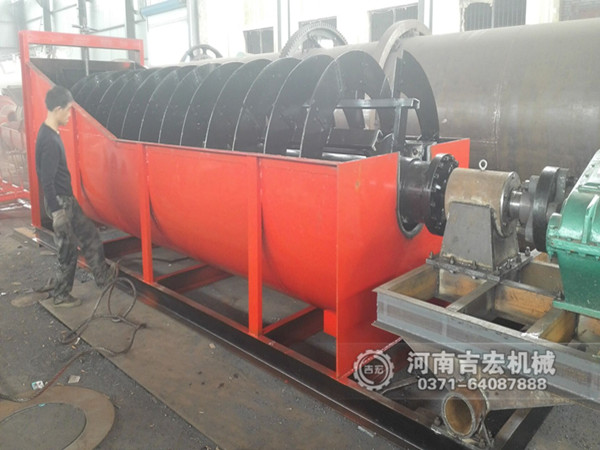 螺旋洗石機(jī)、移動(dòng)輸送機(jī)發(fā)往東北